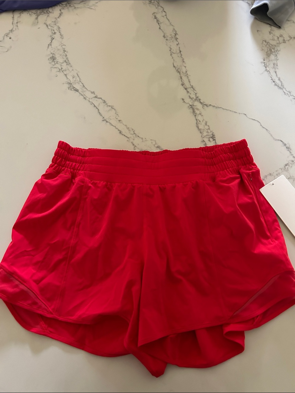 lululemon athletica Women’s Bright Red Athletic Shorts
